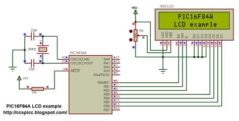 Lcd Interfacing With Pic16f84a Using Ccs Pic C Compiler