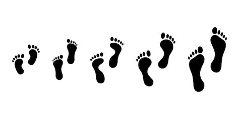 Premium Vector Footsteps Icon Shoes Footsteps Footprints Vector
