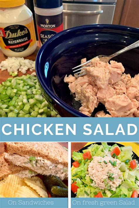 It's an easy and delicious alternative to bread or a wrap! old fashioned chicken salad from canned chicken - My Turn ...