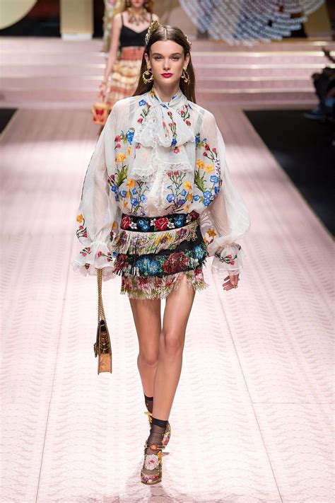 Dolce And Gabbana Spring 2019 Collection I The Most Over The Top Looks