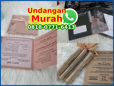 Model Undangan Harga 1000 Urusan Sekolah