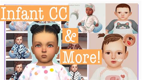 Infant Cc Onesies Skin Details And More With Links And Downloadable