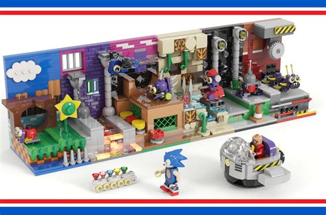 Lego Ideas Sonic The Hedgehog 30th Anniversary