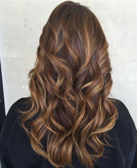 Long hairstyle with caramel highlights. 45 Stunning Ideas For Styling Your Caramel Highlights