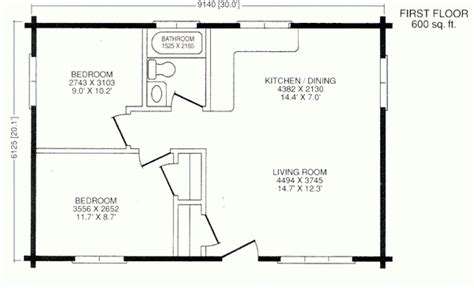 20x30 Floor Plans 2 Bedroom Floorplansclick