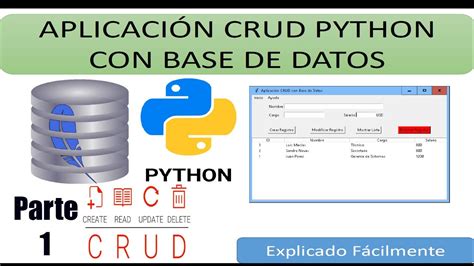 Crud Python Tkinter Base De Datos Explicado Fácilmente Parte 1