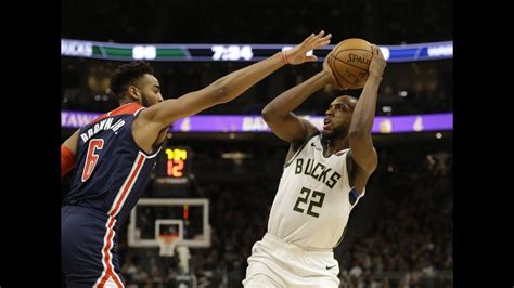 See how khris middleton compares to other similar players to khris middleton. Khris Middleton Career high vs Wizards 51 Pt, | 28.01.20 #NBA #NBAHighlights - YouTube