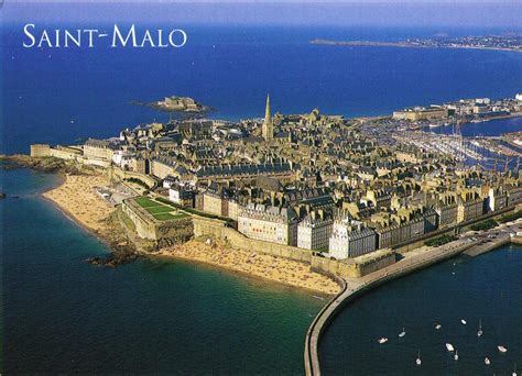 Saint Malo Postcard Brittanys Little Charming Town Aj Posts A