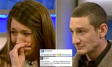 Jeremy Kyle Viewers Left Shocked By Couple Who Both Cheated On Each Other Daily Mail Online