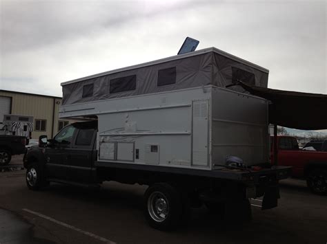 Latest Custom Camper Complete Pulse Sc Built On A Flatbed Ford F 550