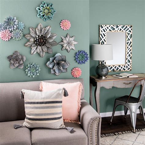 20 Metal Flower Wall Decor Ideas Homyhomee