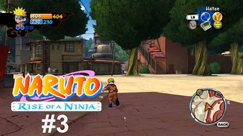 Lets Play Naruto Rise Of The Ninja Gameplay German 3das Team 7