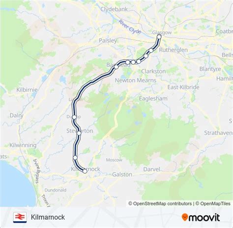 Scotrail Route Schedules Stops And Maps Kilmarnock Updated