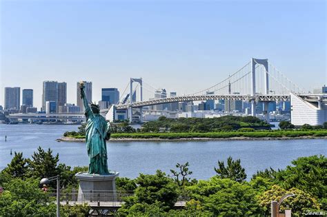 Odaiba In Tokyo Is Such A Beautiful And Popular Place To Visit There
