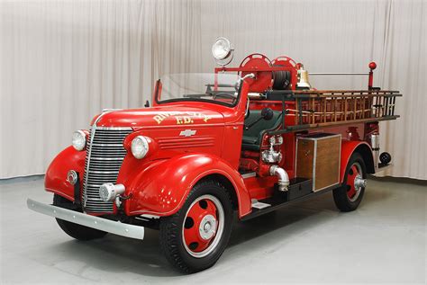 1938 Chevrolet Fire Truck Hyman Ltd Classic Cars