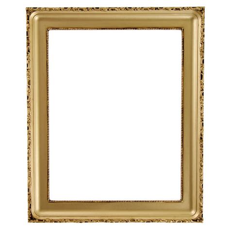 Rectangle Frame In Gold Spray Finish Antique Gold Picture Frames With