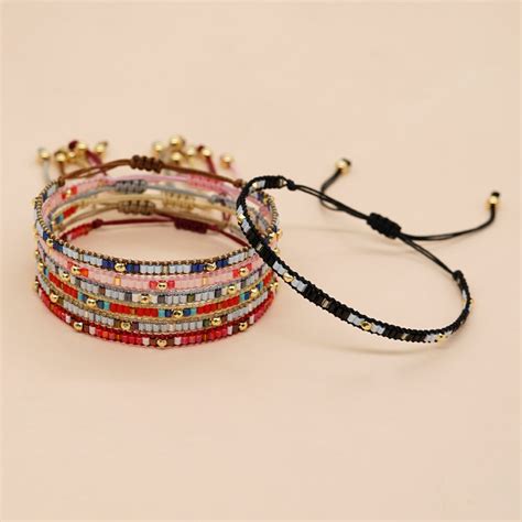 Go2boho Beaded Bracelets For Women Bohemia Boho Jewelry Miyuki Beads