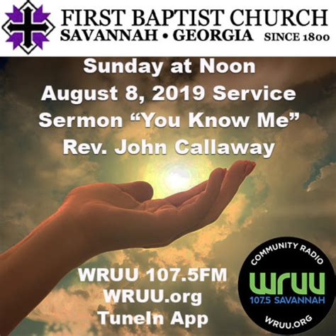 Sun 12 Pm Edt Join Us Sunday At Noon For First Baptist Church Of