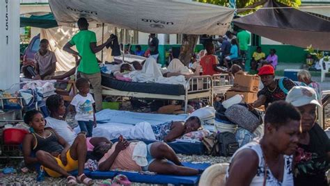 Haiti Le Scuole Usate Come Ricoveri Notturni Dagli Sfollati Mentre Un
