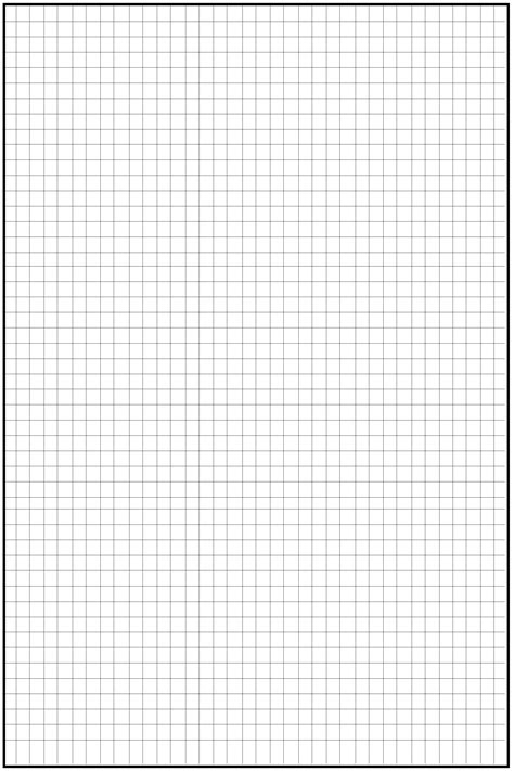 Large Printable Graph Paper