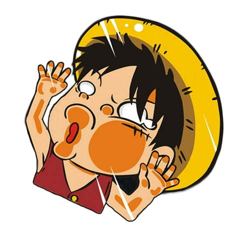 Fancyleo Anime One Piece Monkey·d·luffy Car Sticker Window Auto Decal