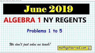 Ny regents algebra, ny regents algebra 2, ny regents, curve, ny regents study guide, ny answers, august, june, january. Algebra 1 NYS Regents 2019 2018 2017 2015 January August ...