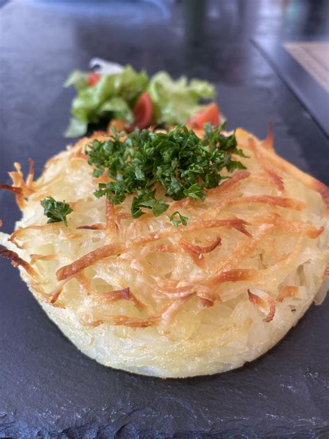 Paillasson de pommes de terre Guy Demarle Recette