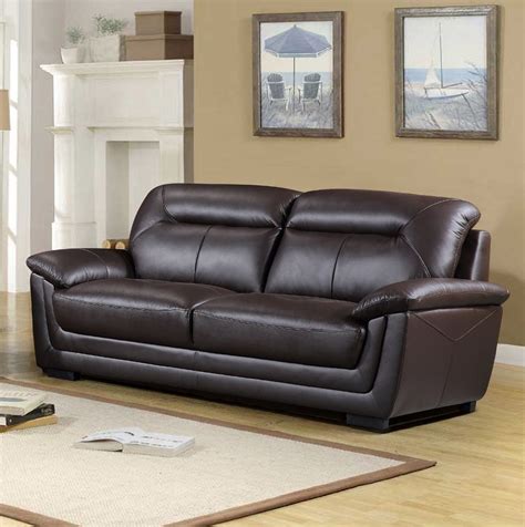 Tyson genuine leather sofa, brown or black, just $1299! Tax included & free local delivery! htt