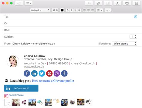How To Create A Professional Email Signature Email Signature Generator