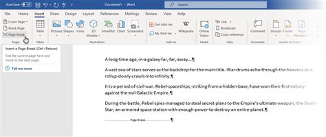 How To Remove A Page Break In Microsoft Word 2 Methods