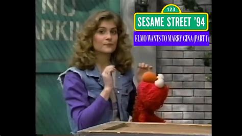 Sesame Street 94 Elmo Wants To Marry Gina Part 1 Youtube