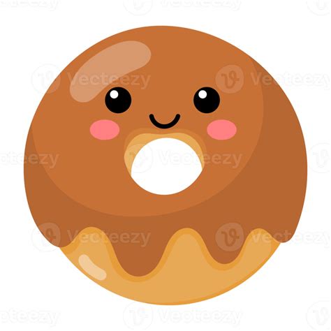 Cartoon Donut Icon 18931305 Png