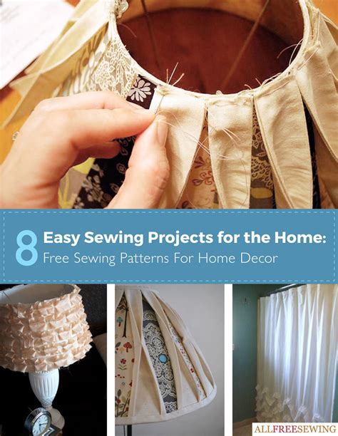 8 Easy Sewing Projects For The Home Free Sewing Patterns For Home