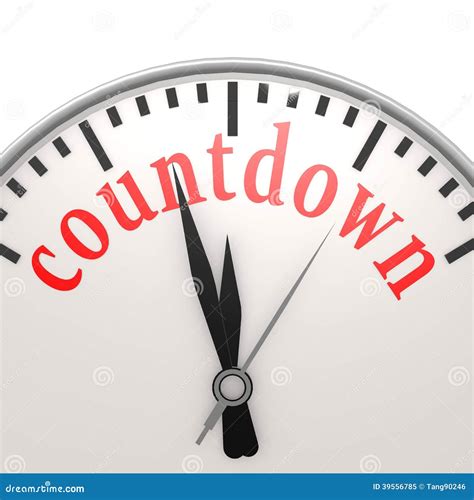 Countdown Clock Stock Illustration - Image: 39556785