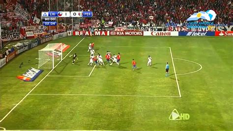 Chile Vs Peru Copa America 2011 1 0 YouTube
