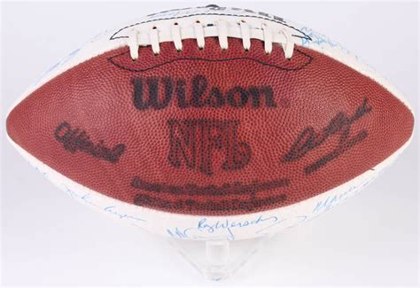 49ers running back roger craig became the first player in nfl history to record both 1,000 rushing yards and 1,000 receiving yards in the same season. 1984 49ers World Champions Logo Football Team-Signed by ...