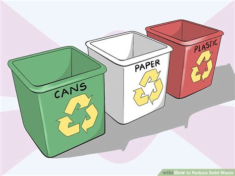 14 Ways To Reduce Solid Waste Wikihow