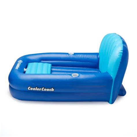 Swimline Solstice 64 Inflatable Cooler Couch Pool Float Raft Lounger