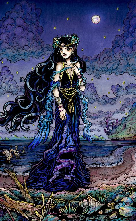 Princess Luna Moon Goddess By Elsewherearts On Deviantart