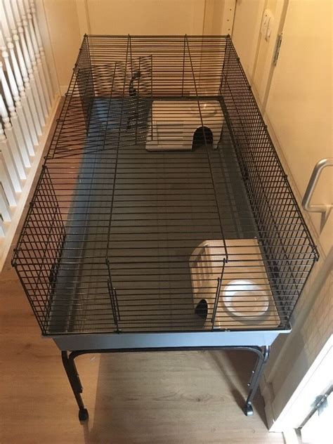 Ferplast 140 Indoor Rabbitguinea Pig Cage With Stand In Tranent