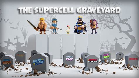 A Look At Every Game Supercell Killed The Supercell Graveyard 2010