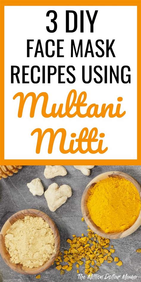 3 Diy Face Mask Recipes Using Multani Mitti