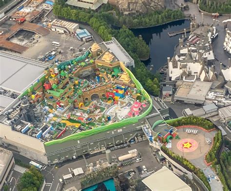 New Photo Shows Super Nintendo World Layout Entrance Gaming Reinvented