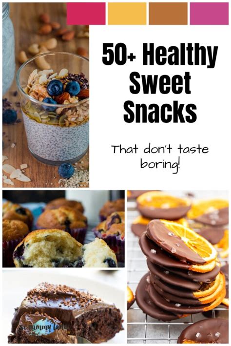 50 Healthy Snacks For Your Sweet Tooth Scrummy Lane