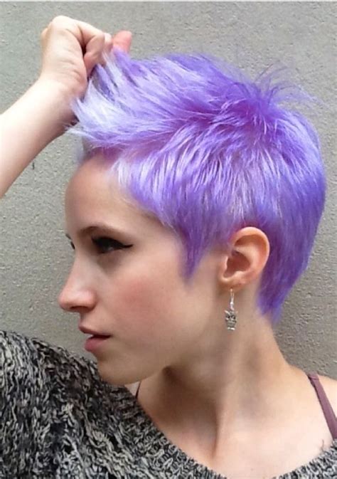 PURPLE PIXIE HAIRCUT By Anthony Bieszczat Wild Hair Color Hair