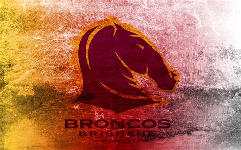 Brisbane Broncos Logo Sticker Brisbane Broncos Merchandise