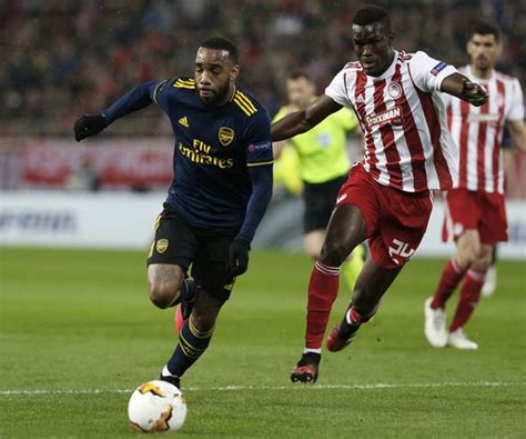 Report as gabriel and mohamed elneny score late to give arsenal commanding lead in europa. Arsenal vs Olympiakos live stream, TV channel: How to ...