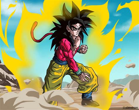 Goku Ssj4 By Me Rdbz