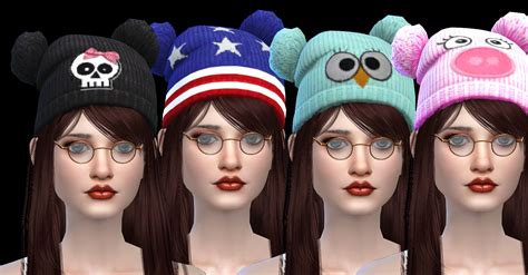 Sims 4 Ccs The Best Pom Pom Hat By Dachssims