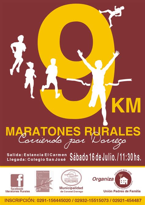 1° Maratón Rural Corriendo Por Dorrego 9km Guía Maraton Calendario De Carreras De Calle